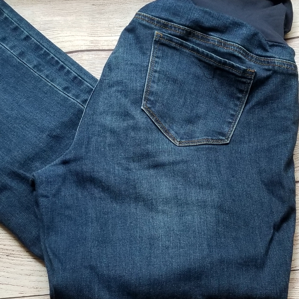 Size XL maternity Jean's Indigo Blue
